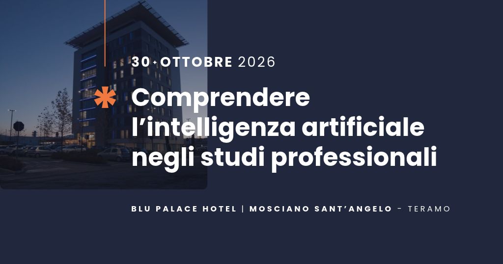 Comprendere l’intelligenza artificiale negli studi professionali: scegliere gli strumenti, valutare le opportunità Comprendere l’intelligenza artificiale negli studi professionali: scegliere gli...